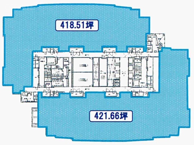 恵比寿ガーデンプレイスタワーABCDEF 間取り図