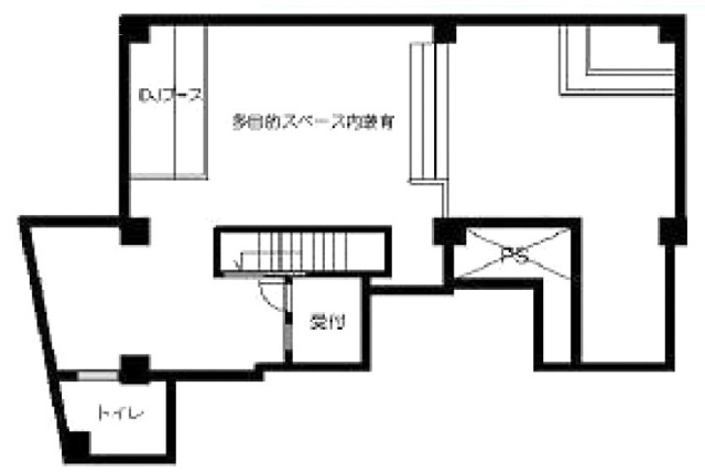 インペリアル六本木2号館S201 間取り図