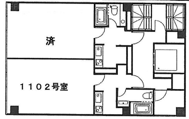 NEWS京橋1102 間取り図