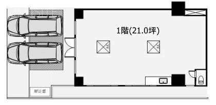 レクセルプラザ篠崎駅前1F 間取り図