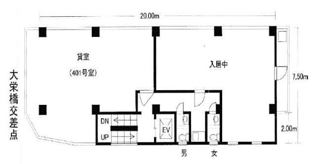 小山第一ビル401 間取り図