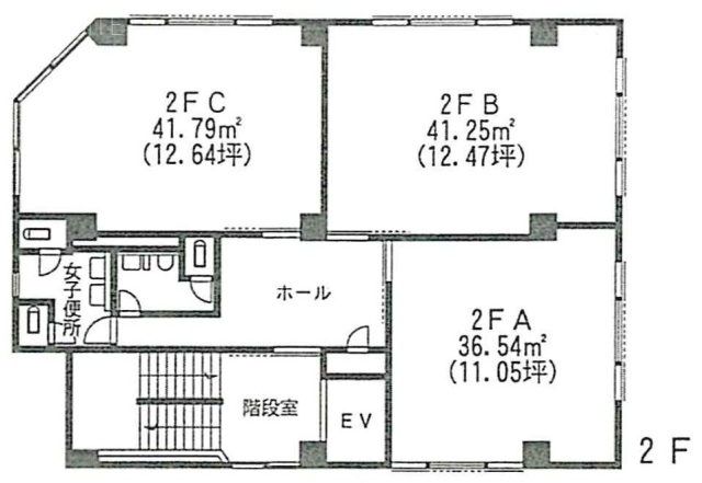 T・町田ビルB 間取り図