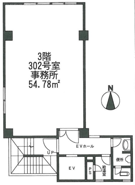 YKB東ビル302 間取り図