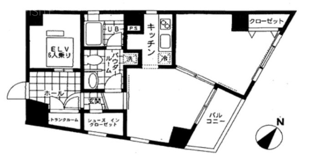 イルヴィアーレ神田小川町601 間取り図