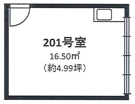 岩本町駅前ビル201 間取り図