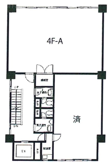 宝国ビルA 間取り図