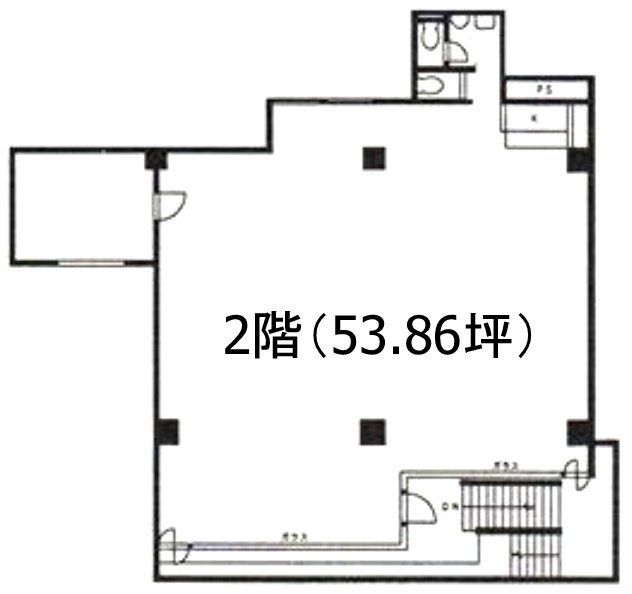 若林ハイム2F 間取り図
