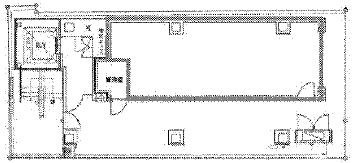 NS日本橋ビル1F 間取り図