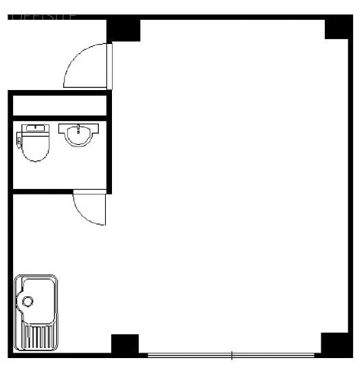南部坂アネックス202 間取り図
