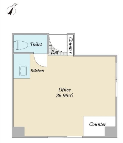 栄第2ビル102 間取り図
