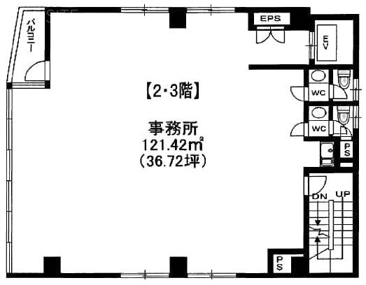 COSMO82F 間取り図