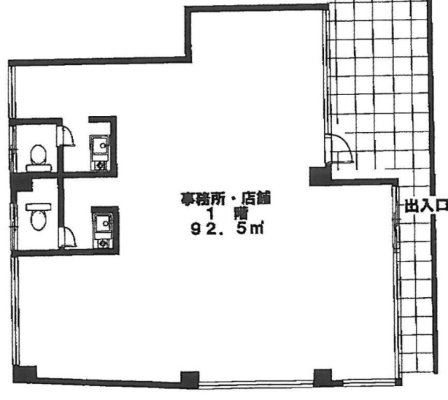 みずほビル1F 間取り図