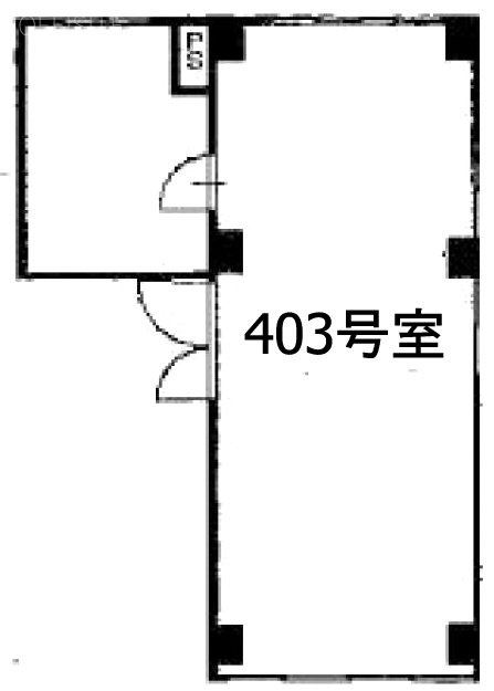 東興ビル403 間取り図