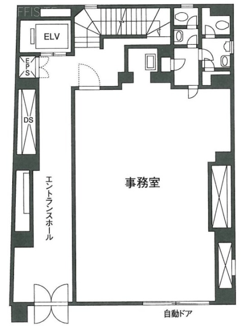 寿ビル1F 間取り図