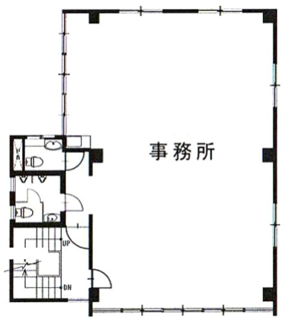 東京紙製品会館ビル4F 間取り図