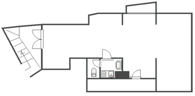 メゾンITOB1F 間取り図