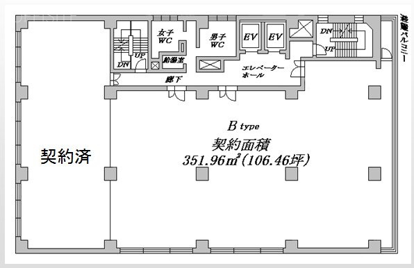 WISE NEXT新横浜501 間取り図