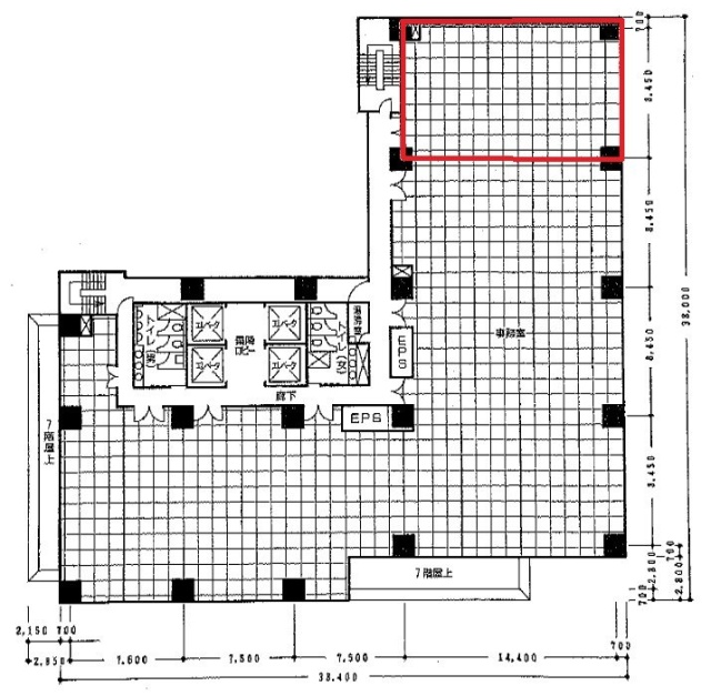 パークウエスト1101 間取り図