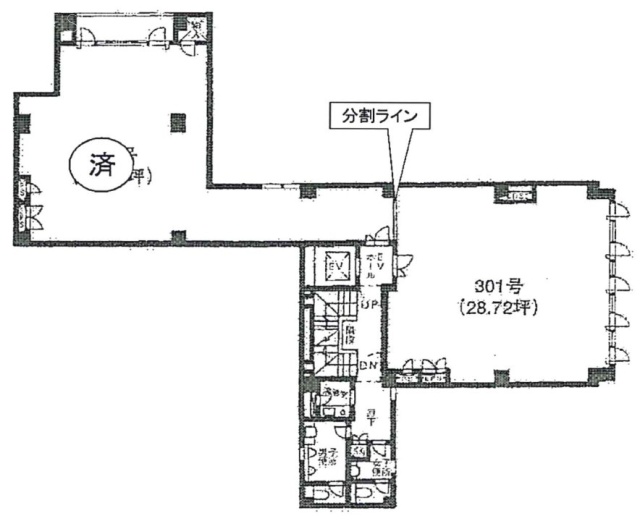 リッシュビル301 間取り図