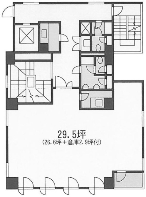 新橋第一ビル新館 間取り図