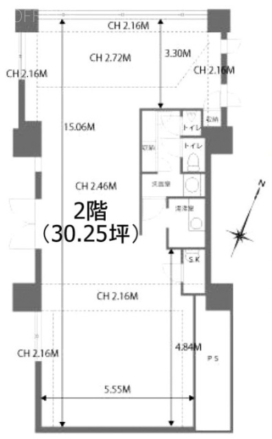 グランドメゾン三軒茶屋の杜210 間取り図