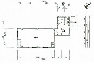 石金日本橋ビル1F 間取り図