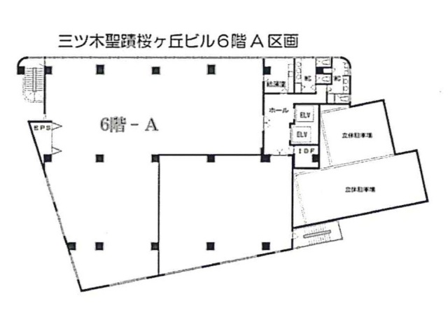 三ツ木聖蹟桜ヶ丘ビル6-A 間取り図