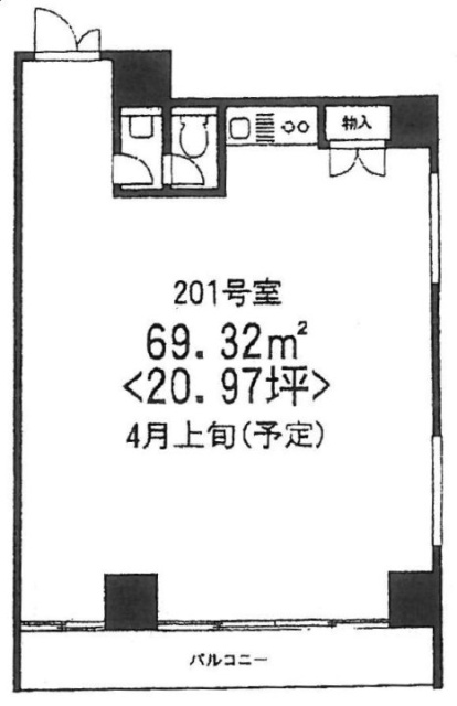 九段シルバーパレス2F 間取り図