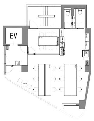 池尻大橋ビル7F 間取り図