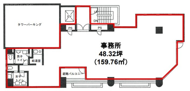 安藤ビル2F 間取り図