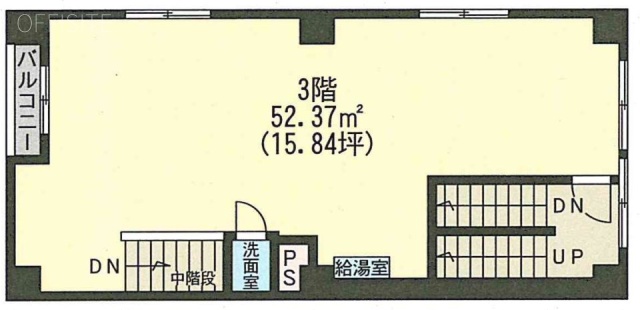 河原崎ビル3F 間取り図