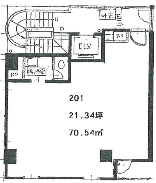 パル学芸大学ビルA 間取り図