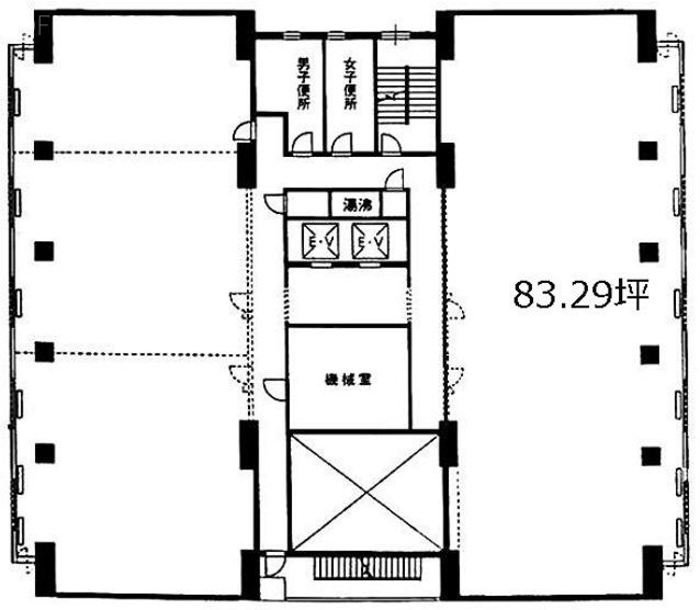 横浜大同生命ビル3F 間取り図