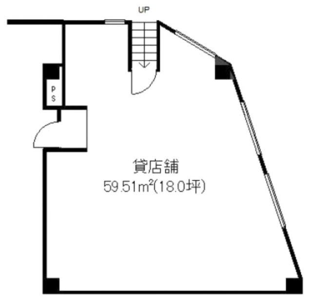 サンパークビル102 間取り図