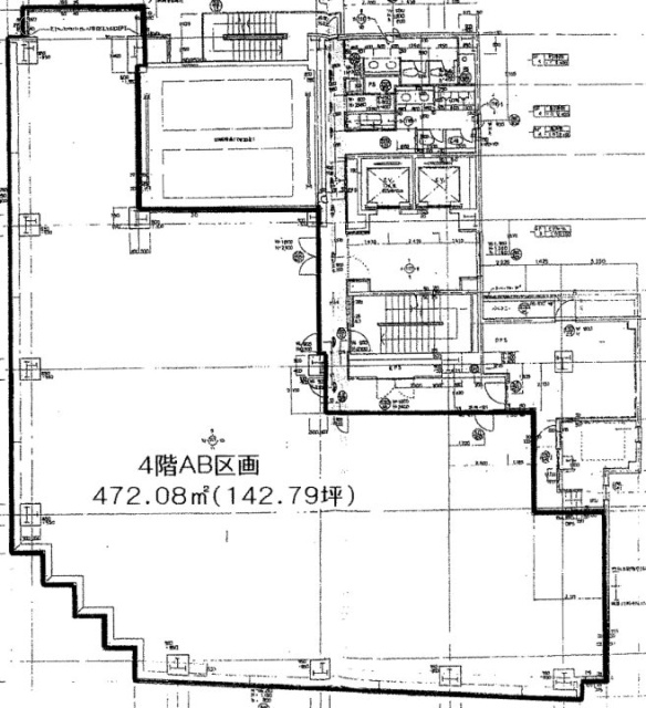 野村不動産上野ビル4F 間取り図