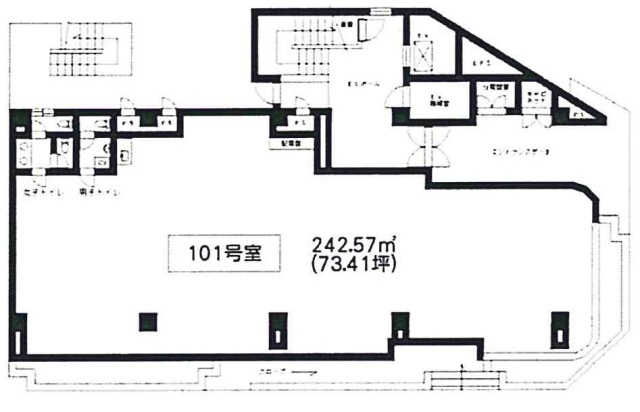 町田センター(109)ビル101 間取り図