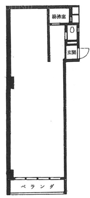 岡本ビル704 間取り図