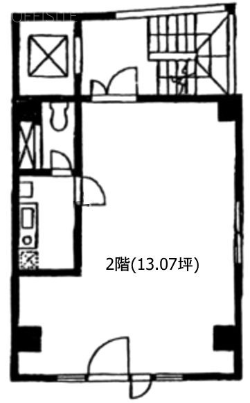 ベルスクエア本郷2F 間取り図