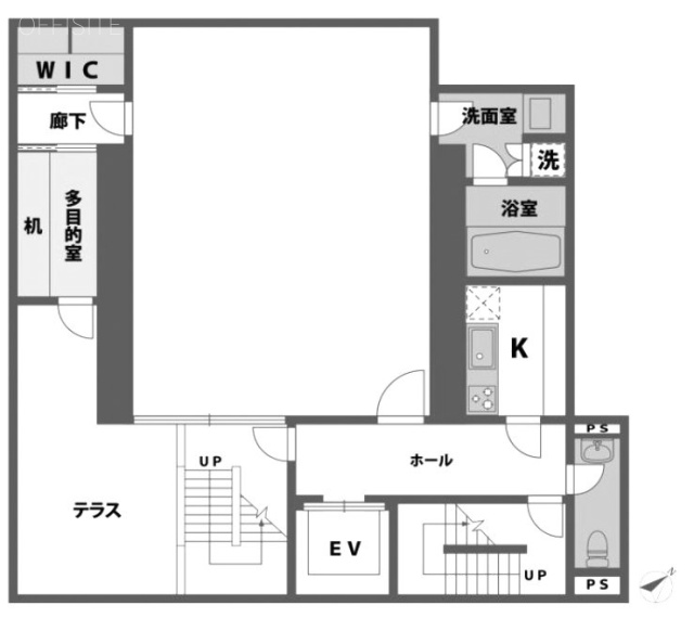 FLEG恵比寿WB113 間取り図