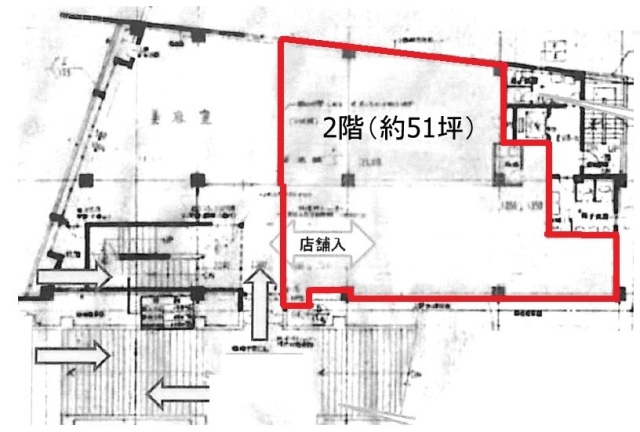 ビルロータスロード2F 間取り図