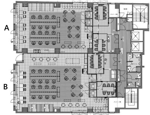 平河町フロントビルB 間取り図