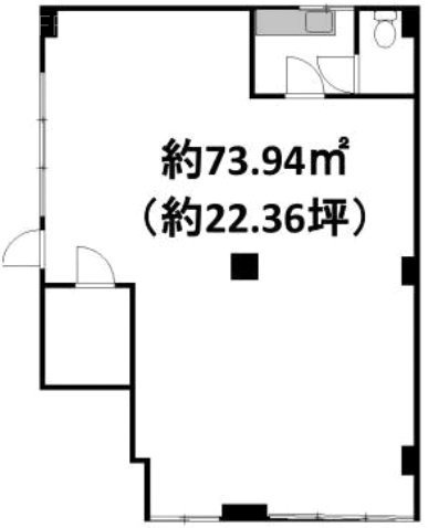 三浦ビル1F 間取り図