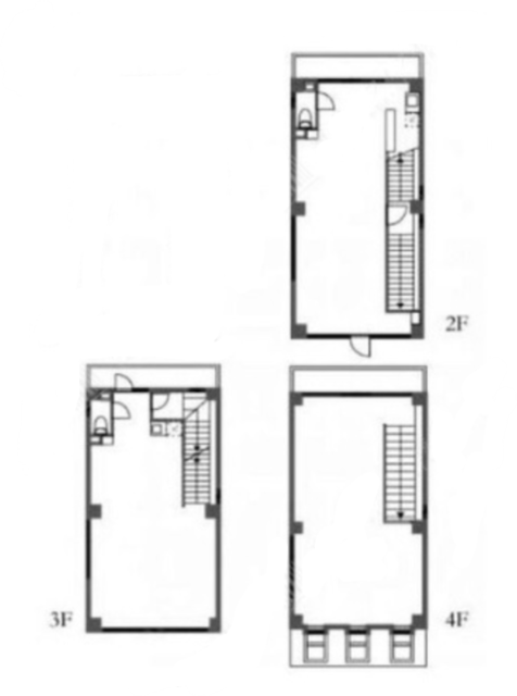 OCCビル2F～4F 間取り図