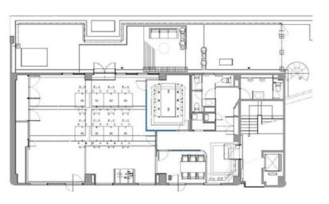 高田馬場OCビル4F 間取り図