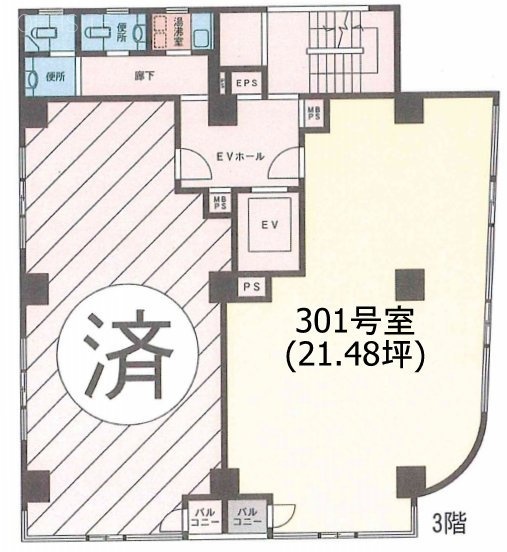 Mパラッツォ3F 間取り図