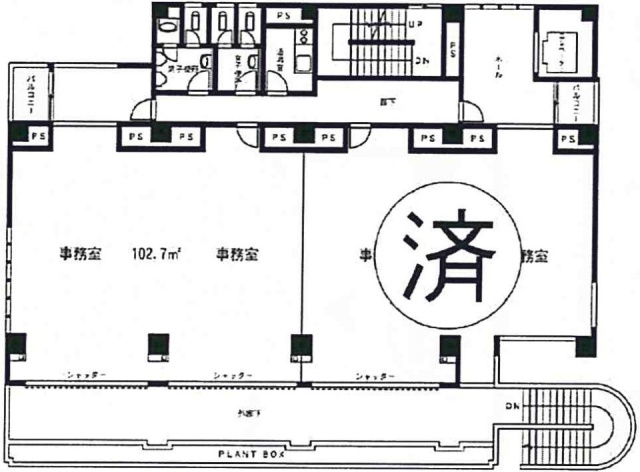 ソネビル203 間取り図