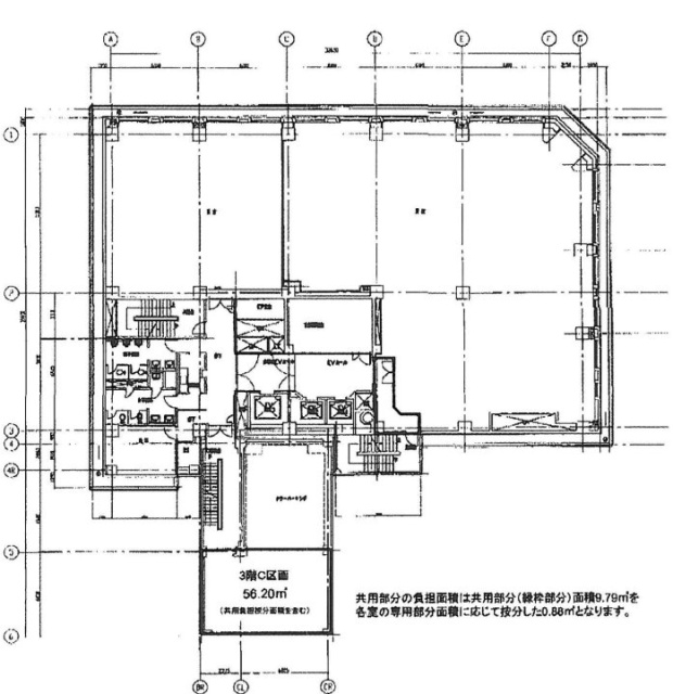西新宿昭和ビルC 間取り図