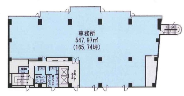 JPR原宿ビル8F 間取り図