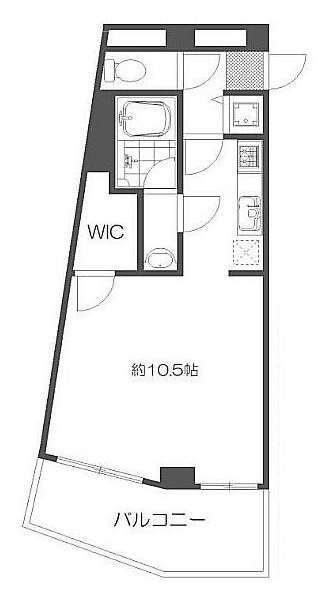 アイズビル304 間取り図