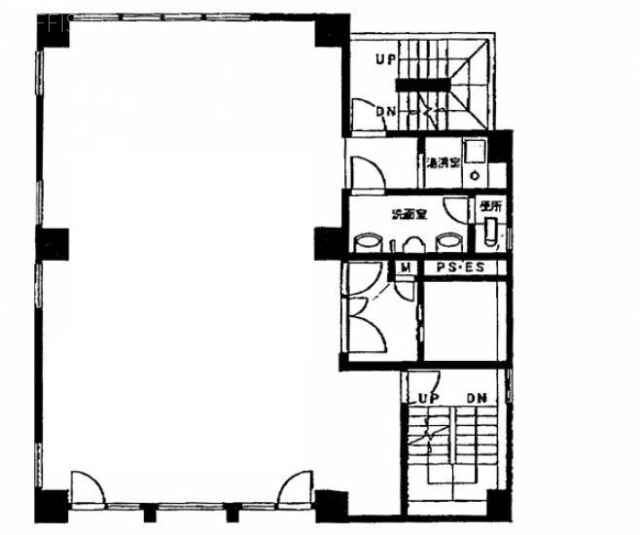 DK・Tビル3F 間取り図